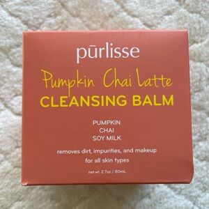 Purlisse|Pumpkin Chai Latte Cleansing Balm| 2.7 Oz| BNIB